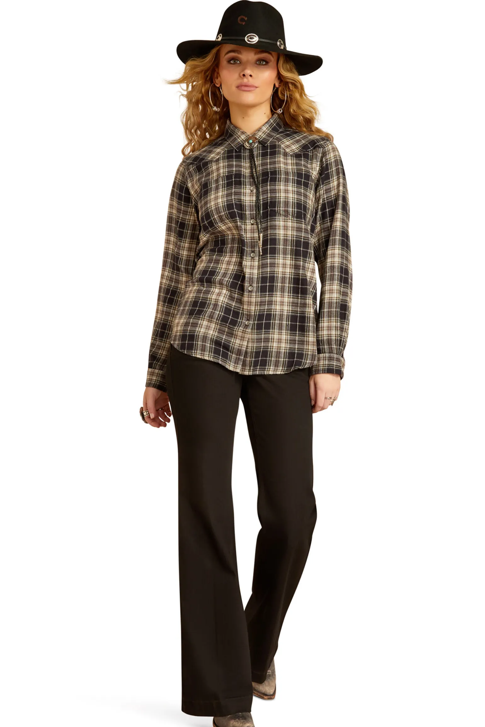Ariat Real Billie Jean Langermet skjorte for kvinner