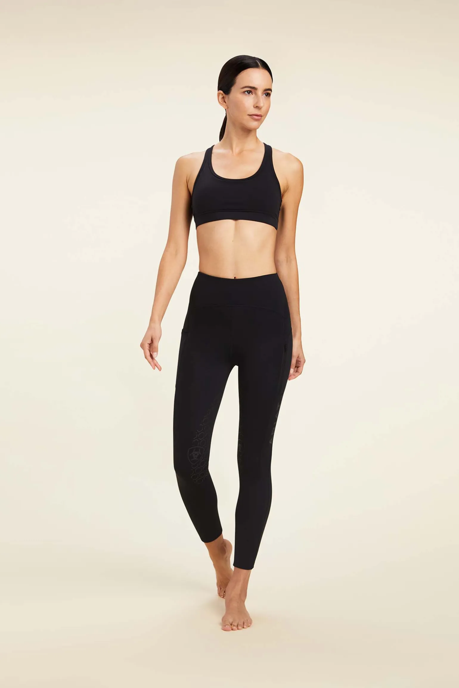 Ariat Venture Thermal ridetights for damer med halvgrip