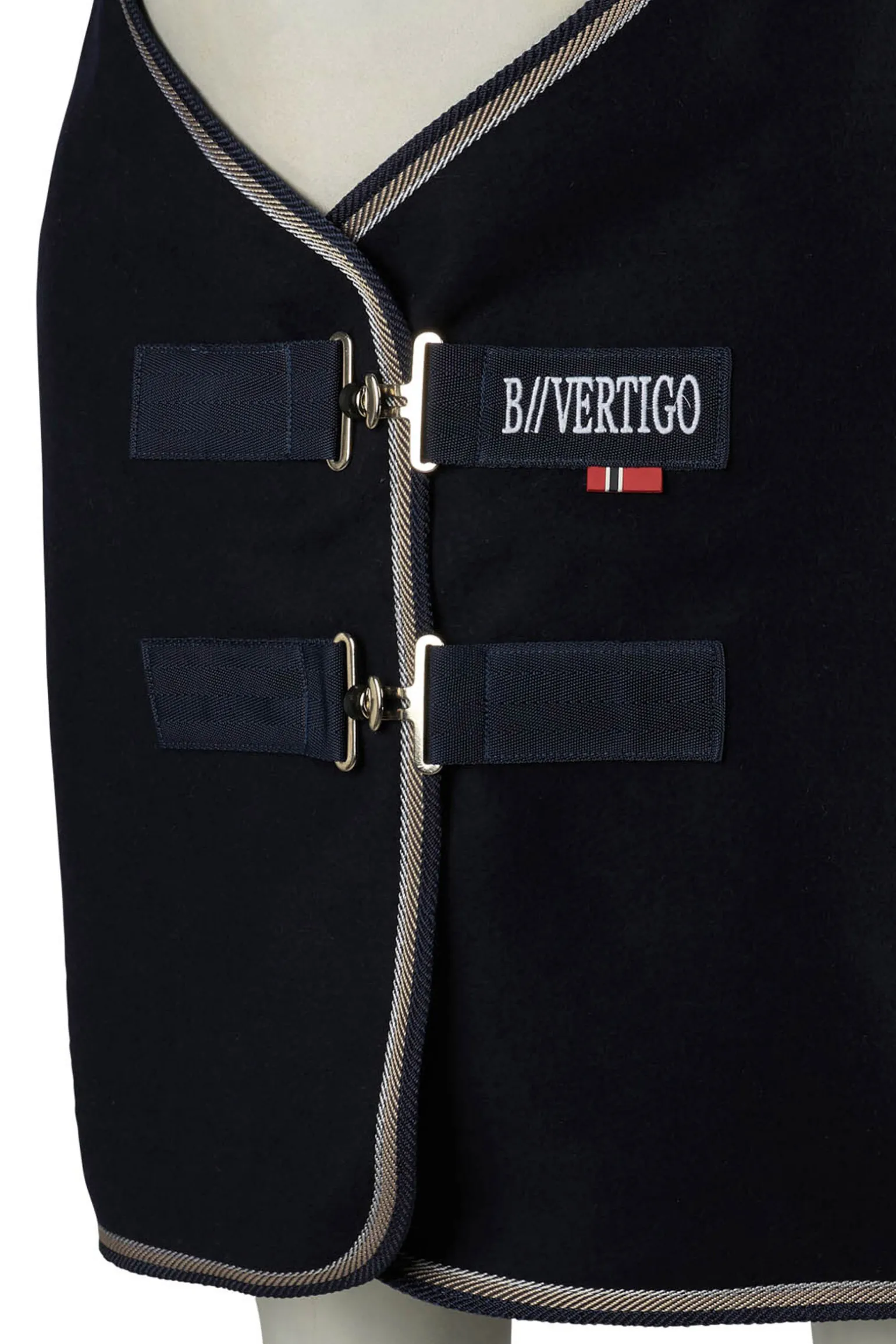 B Vertigo Arendal Golden Stripe ulldekken