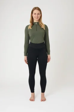 B Vertigo Caitlin helforsterket ridetights med høyt liv til dame