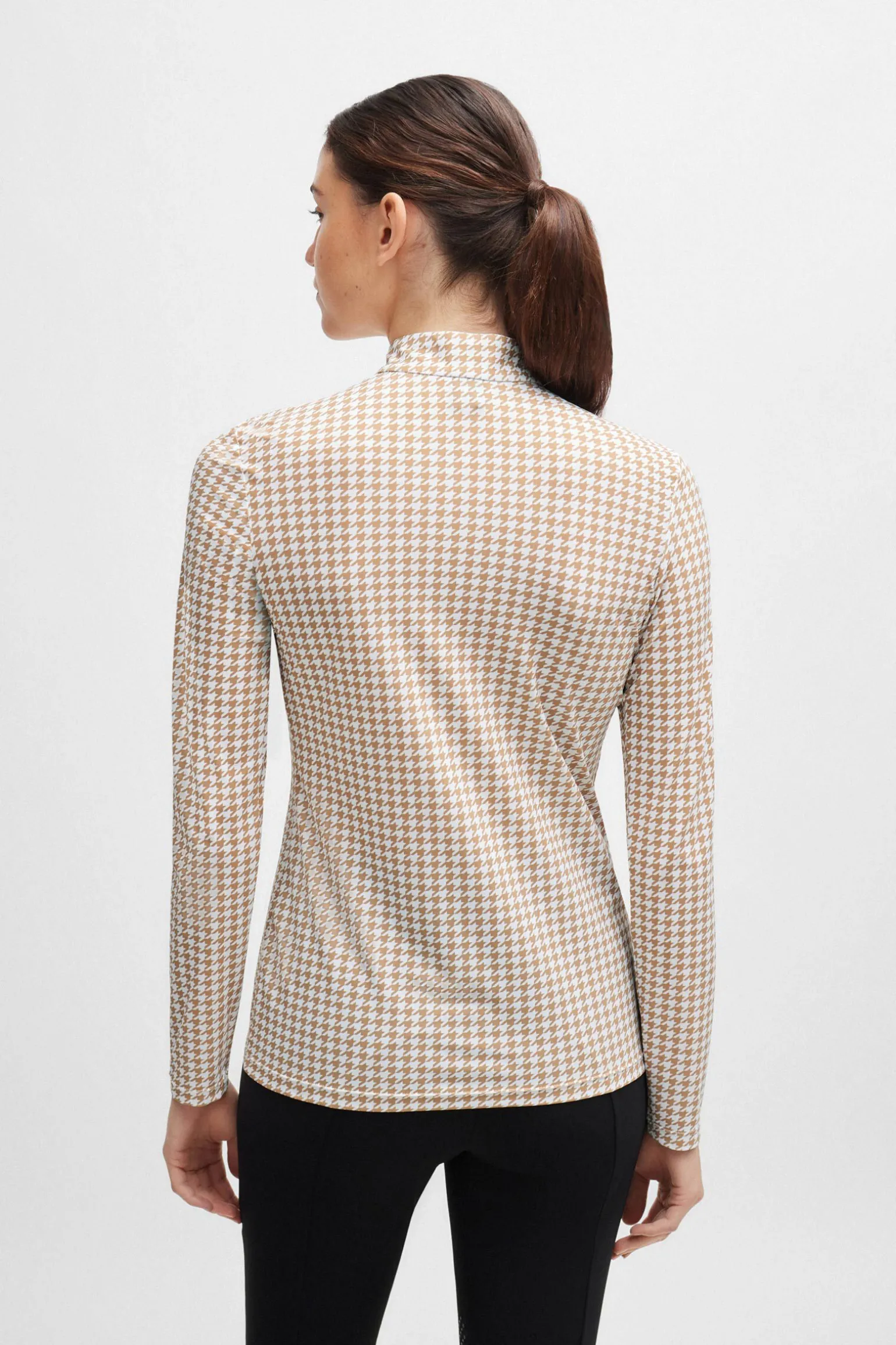 Boss Rachel treningsskjorte Houndstooth