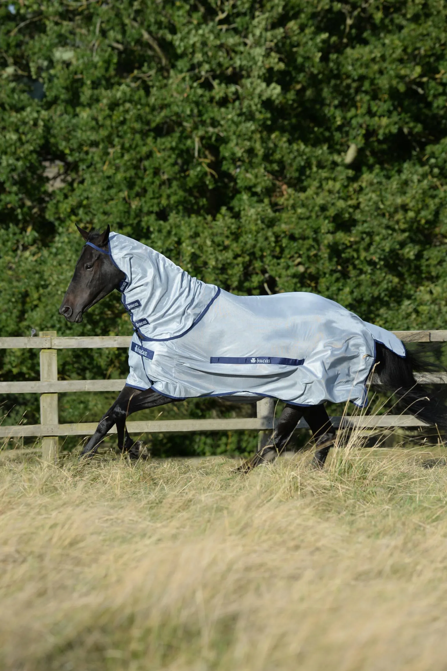 Bucas Buzz-Off Full Neck fluedekken med fast halsdel