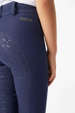 Denim ridebukser til barn