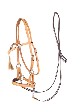 F.R.A. Freedom Riding Articles Shango sidepull (system 3) western-utseende, lær