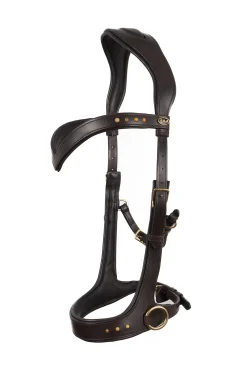 F.R.A. Freedom Riding Articles Glory sidepull med tøyler (system 3), brunt