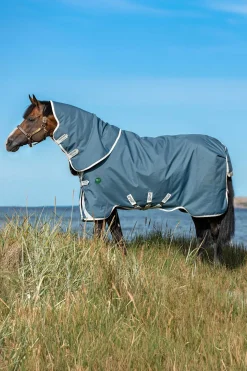Horseware Amigo AmEco 12 Plus utedekken med avtakbar nakkedel, 100g