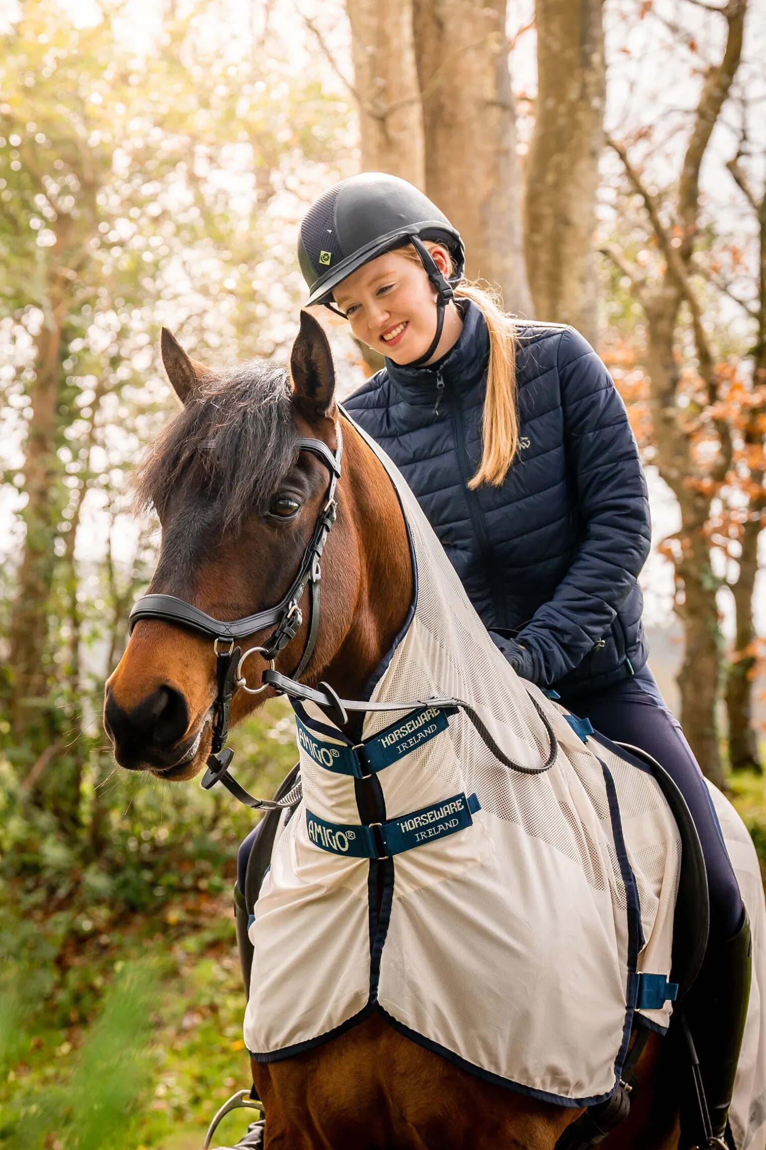 Horseware Amigo Flyrider treningsdekken, 0 g