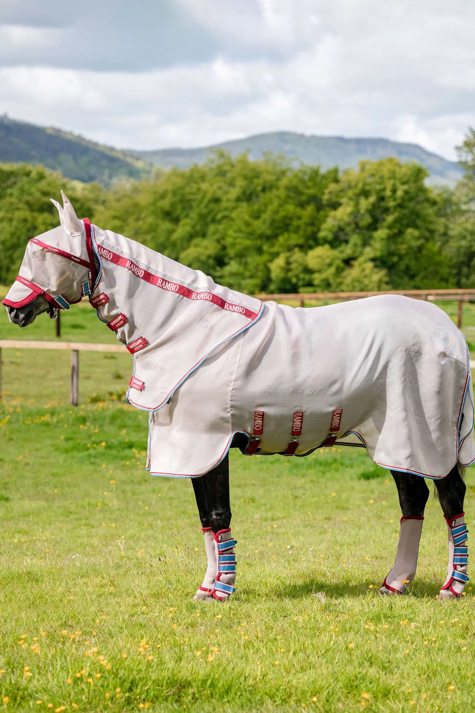 Horseware Rambo Protector fluedekken med avtakbar nakkedel og Disc-lukking