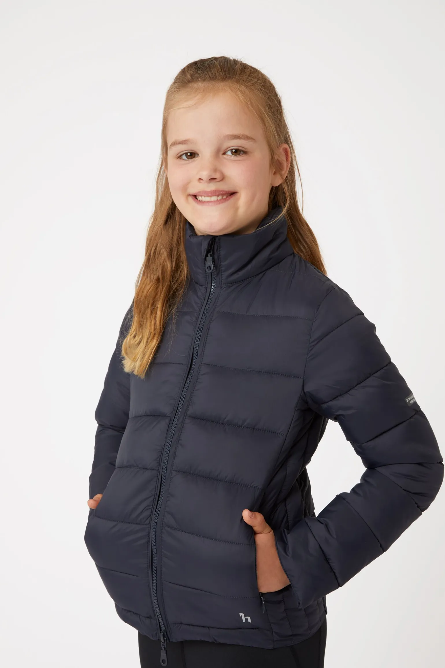 Horze Alicia lettfôret klubbjakke, barn