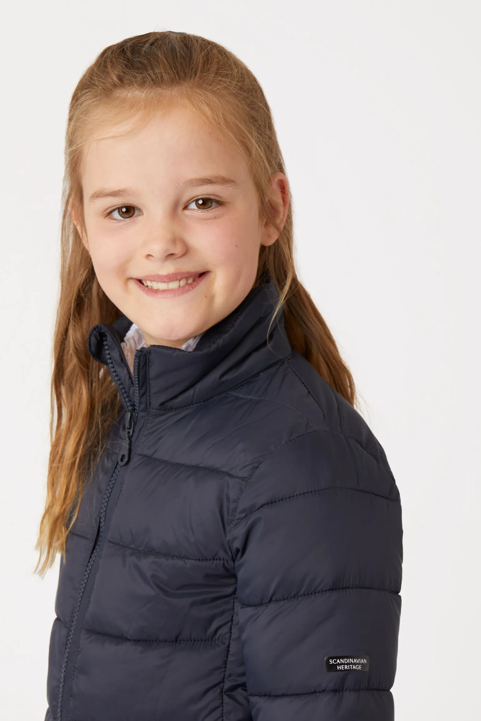 Horze Alicia lettfôret klubbjakke, barn
