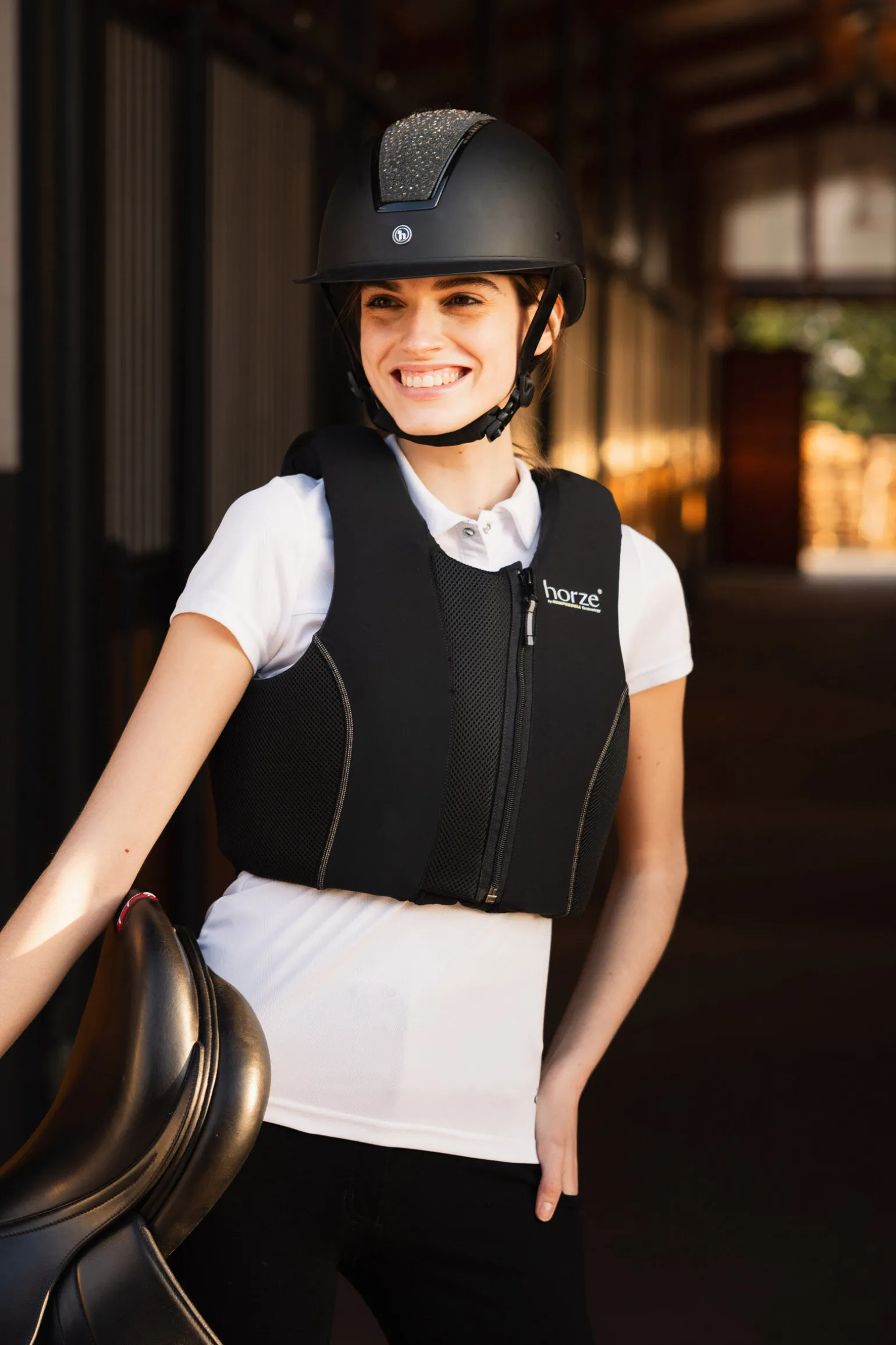Horze Caleri ridevest, slim