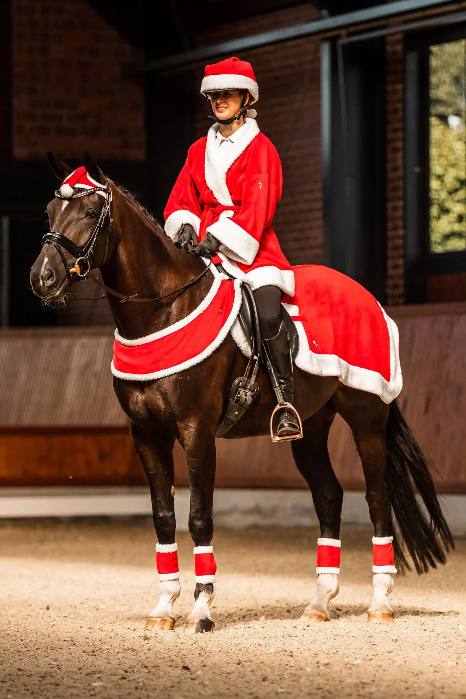 Horze Christmas nisselue til hest
