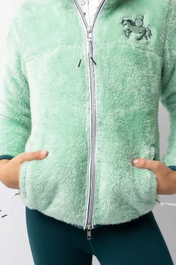 Horze Elsa Barne fleece-ridejakke