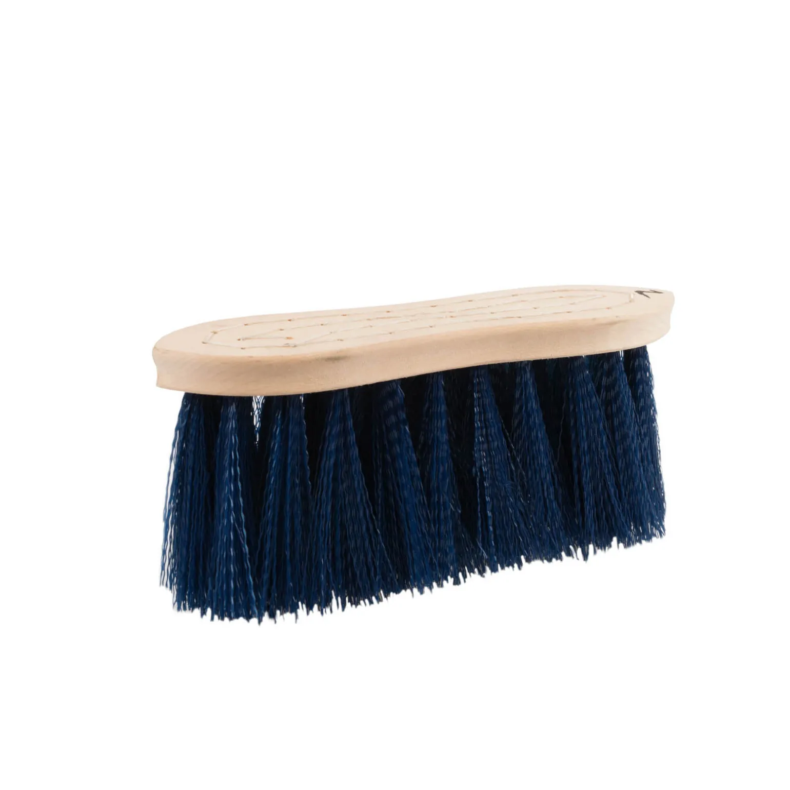 Horze fast børste med trerygg, 8 cm