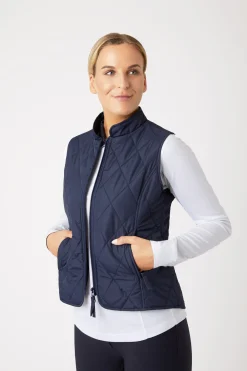Horze klassisk vattert vest til damer