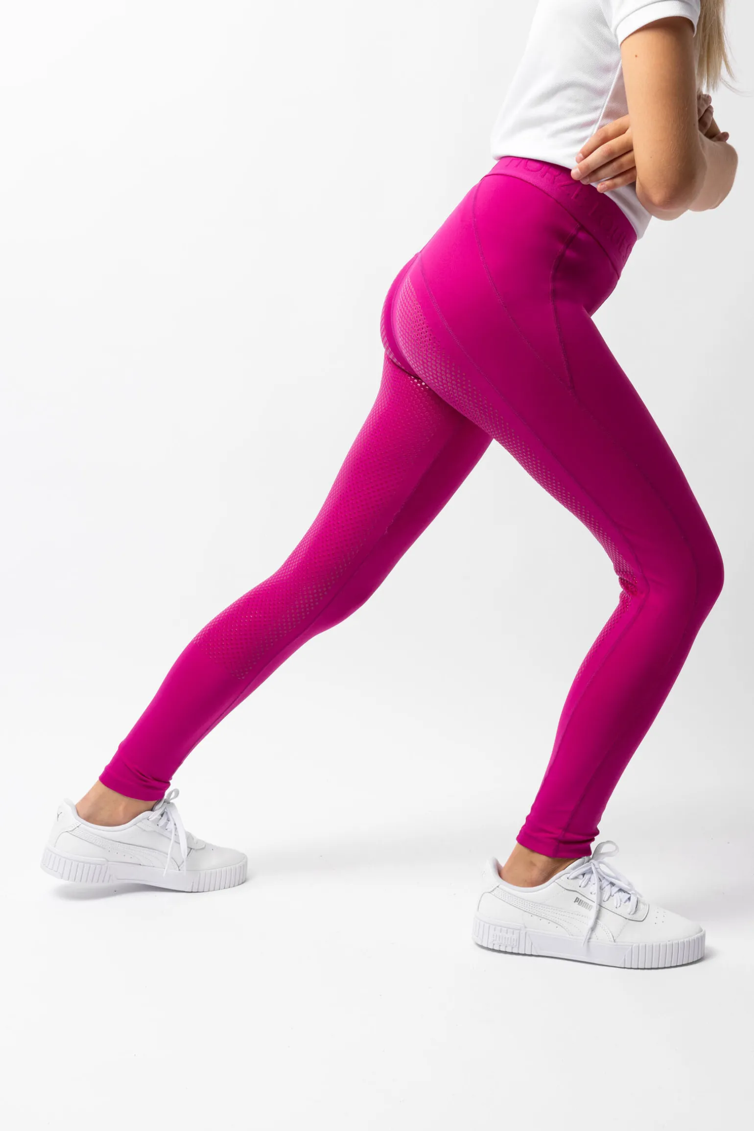 Horze Madison tights, helforsterket med silikon, barn