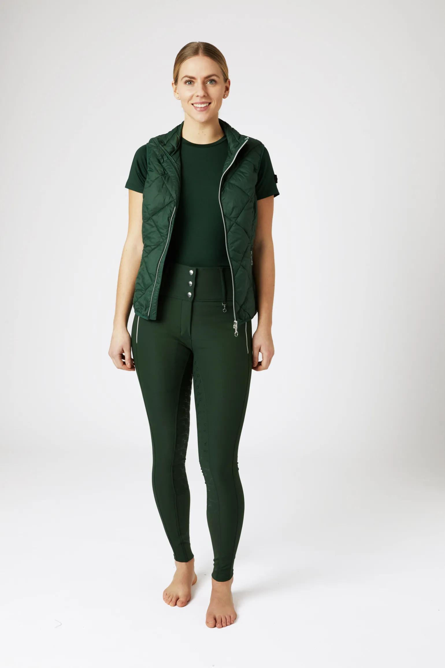 Horze Martina lettfôret vest, dame