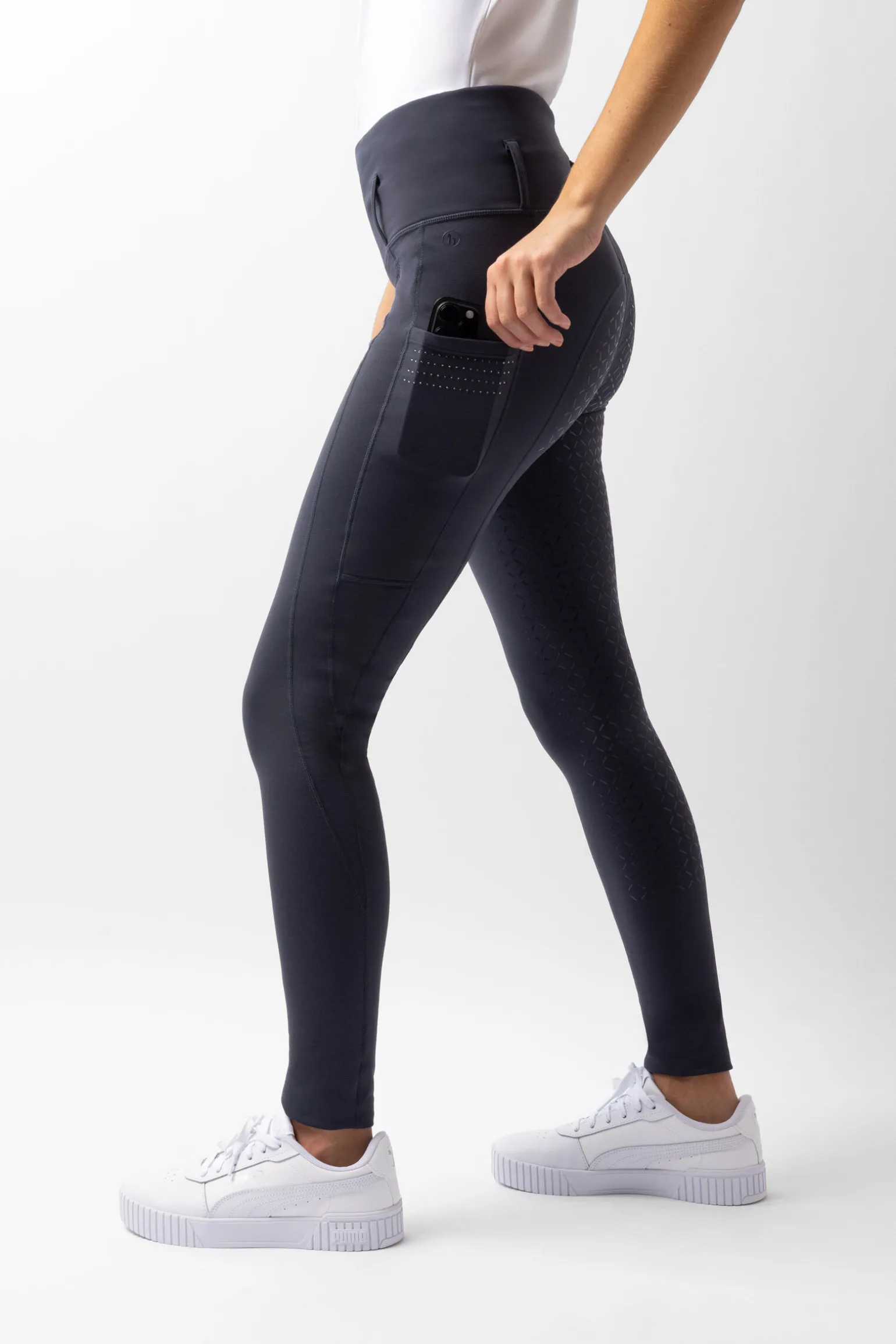 Horze Serena helforsterket mellomsesong tights