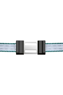Kerbl Farm Patrol Litzclip båndskjøter til 20 mm bånd, inox, 5 stk