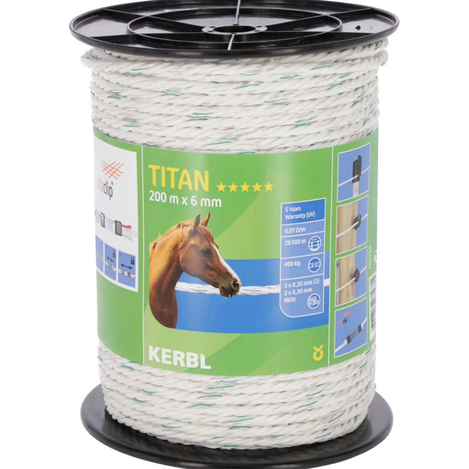 Kerbl Farm Patrol Titan gjerdetråd (200 m)
