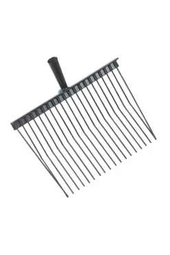 Kerbl strøgaffel i metall, 20 tenner