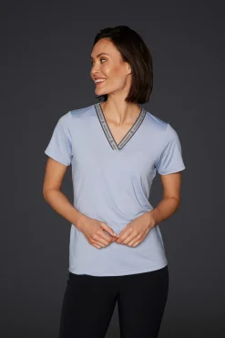 Mountain Horse Active Stripe T-skjorte for kvinner