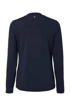 Mountain Horse Active Stripe langermet teknisk skjorte for damer
