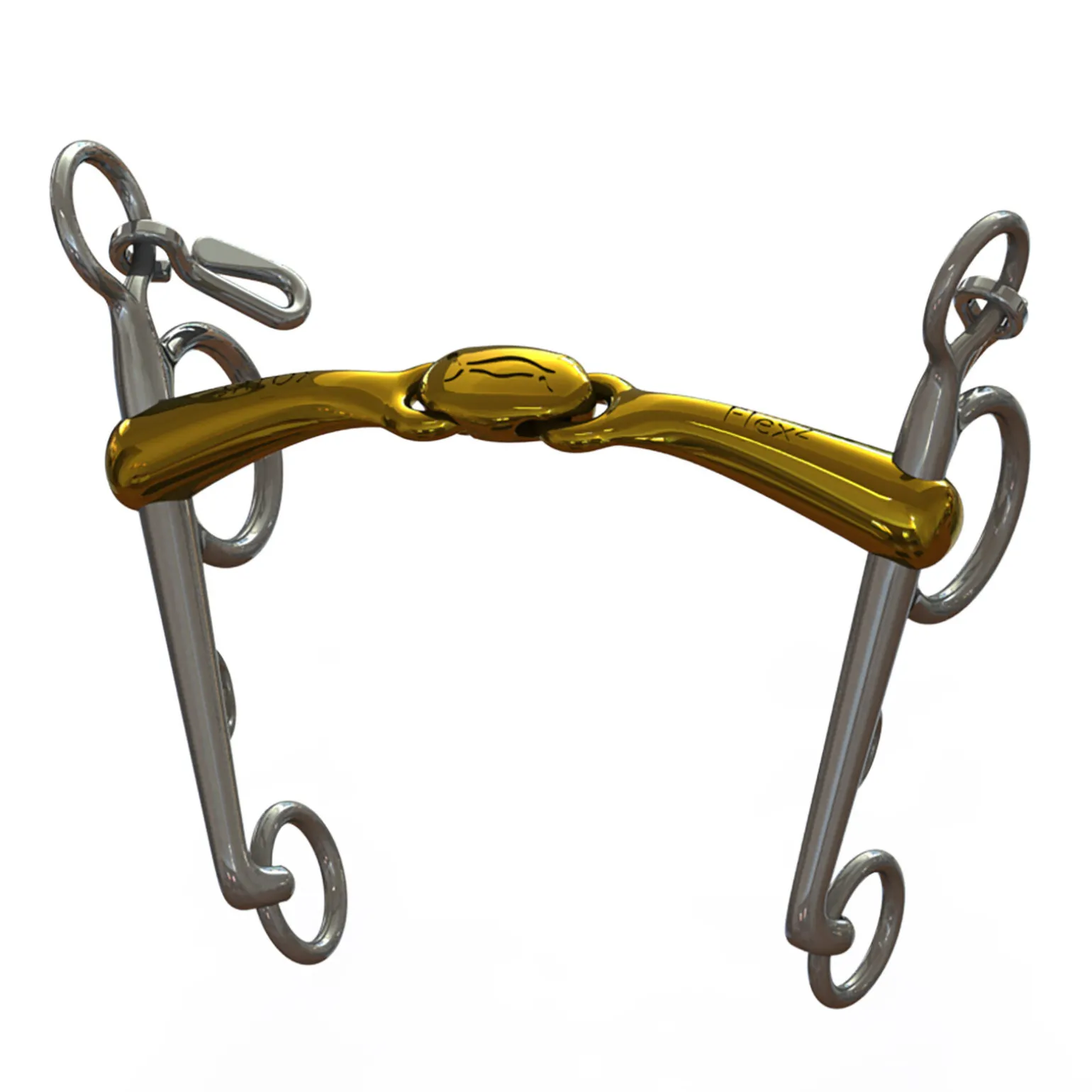 NS Bits Turtle Tilt with Flex, 16 mm, pelham 7 cm