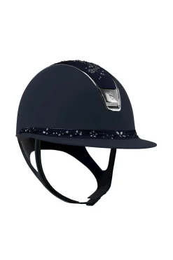 Samshield Miss Shield Shadowmatt med blomster Swarovski smykker, krom 2.0