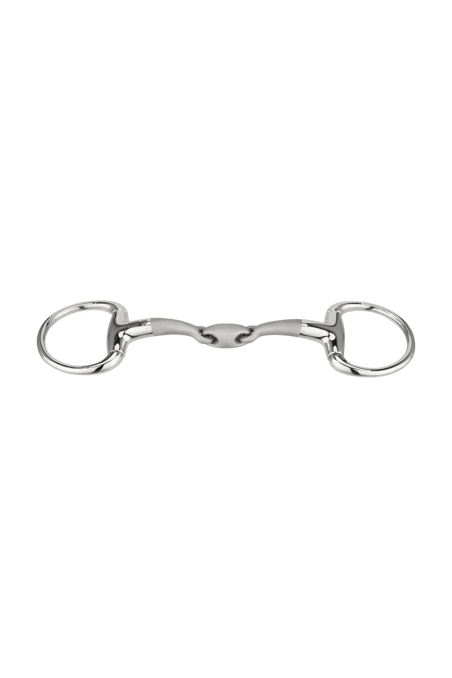 Sprenger Satinox Muffebitt 14mm rustfritt stål, dobbelt leddet, ring 55mm