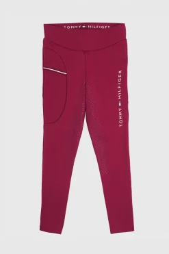 Tommy Hilfiger Equestrian Elmira Vinter-Ridign-tights med full grep for kvinner