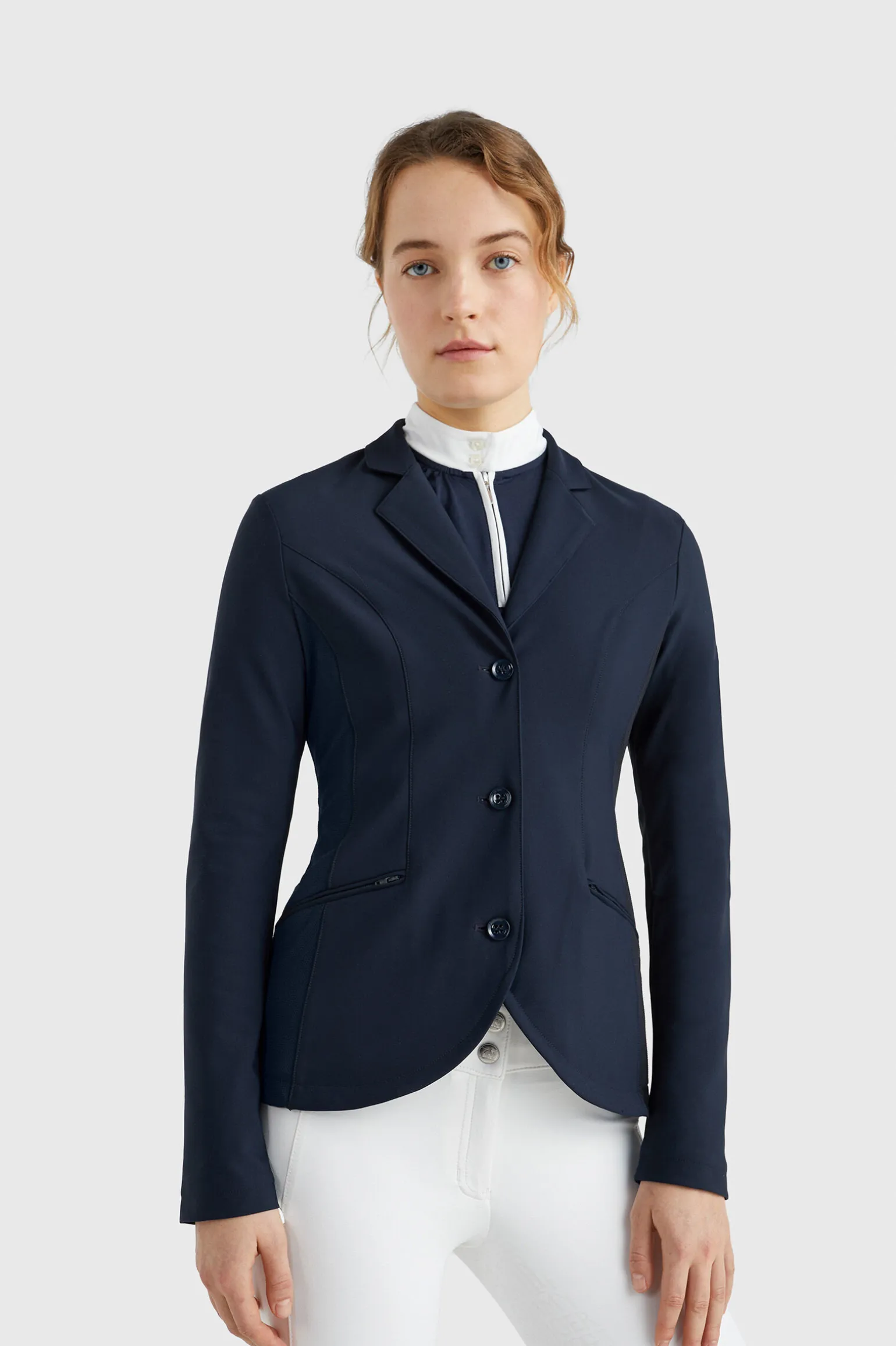 Tommy Hilfiger Equestrian Performance Show-skjorte for kvinner