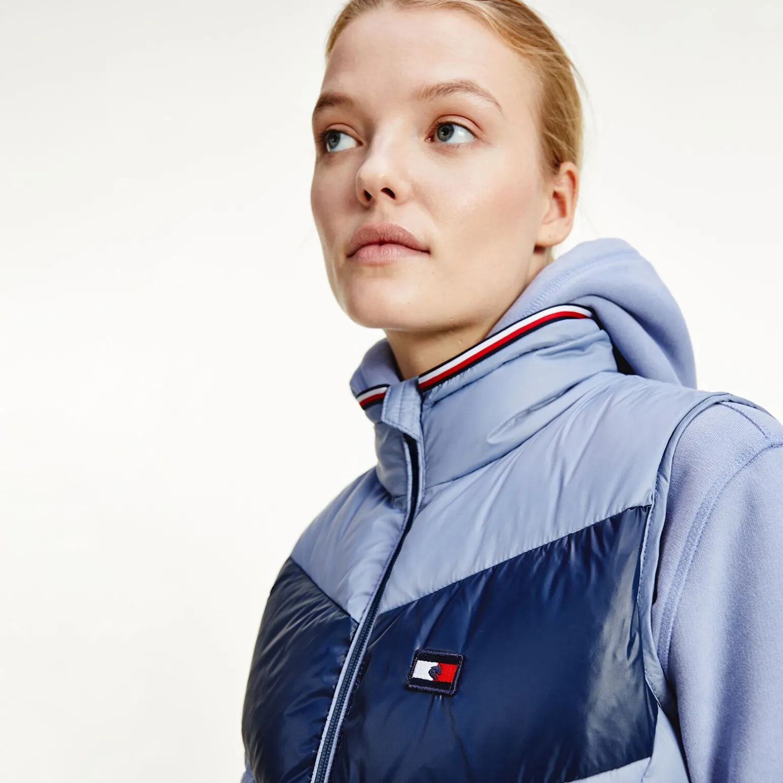 Tommy Hilfiger Equestrian Re-Down vest, dame
