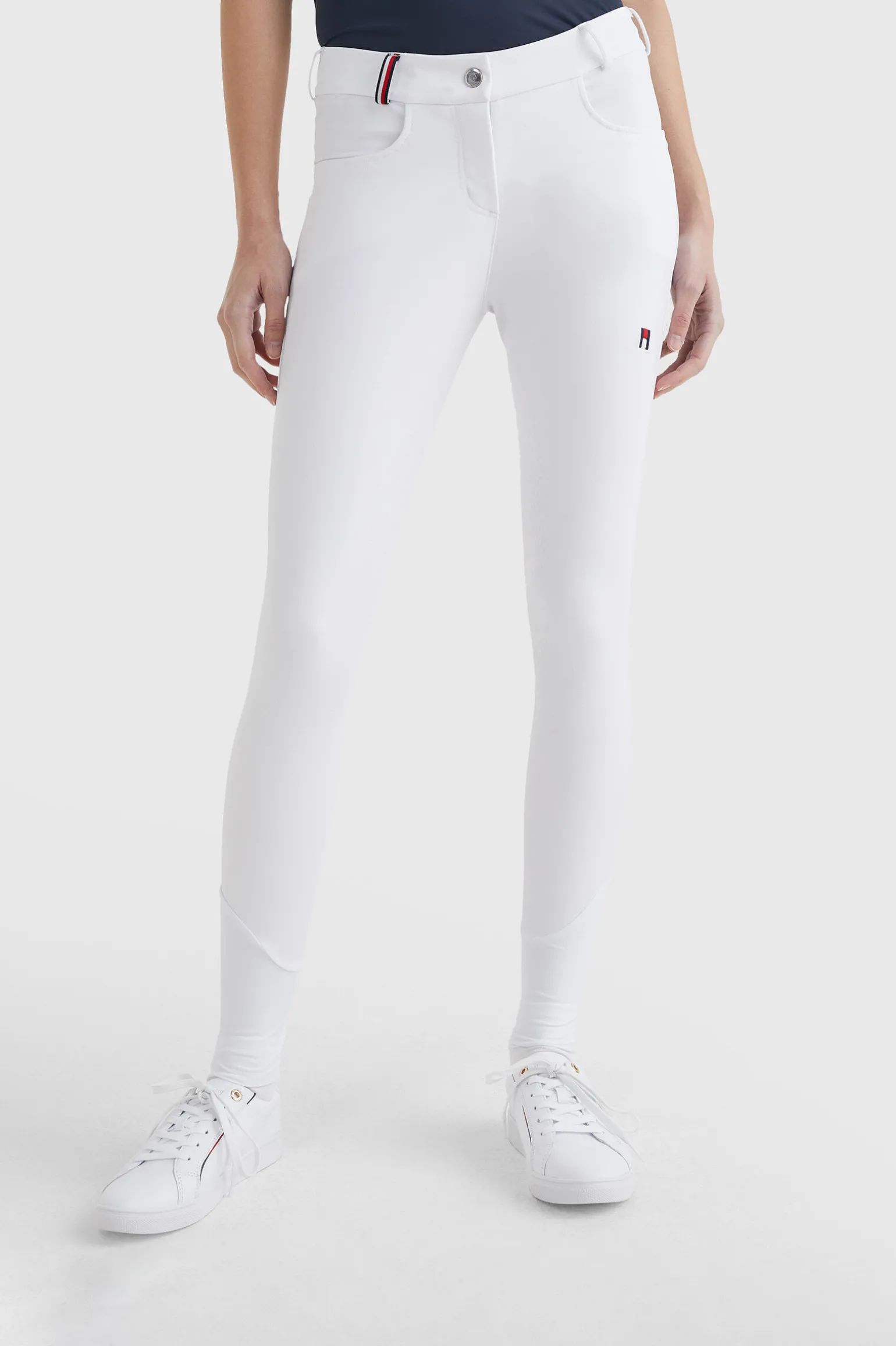 Tommy Hilfiger Equestrian Classic Ridebukser med full grep for kvinner