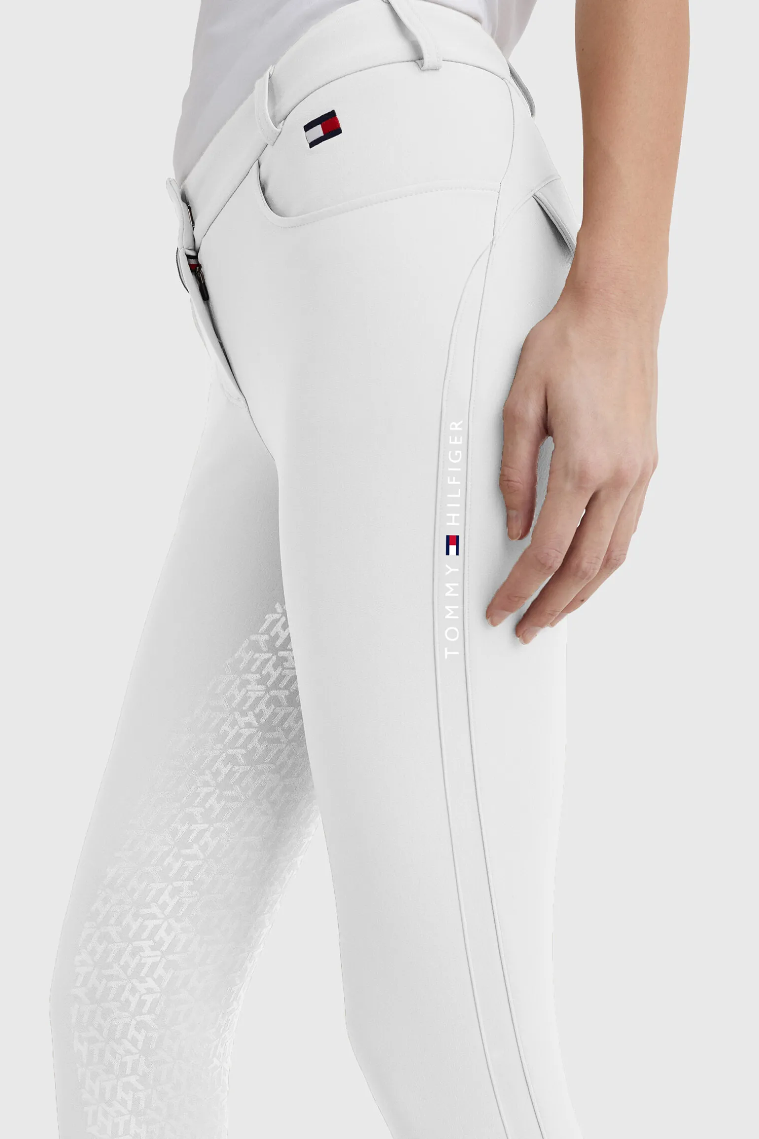 Tommy Hilfiger Equestrian Classic Ridebukser med full grep for kvinner