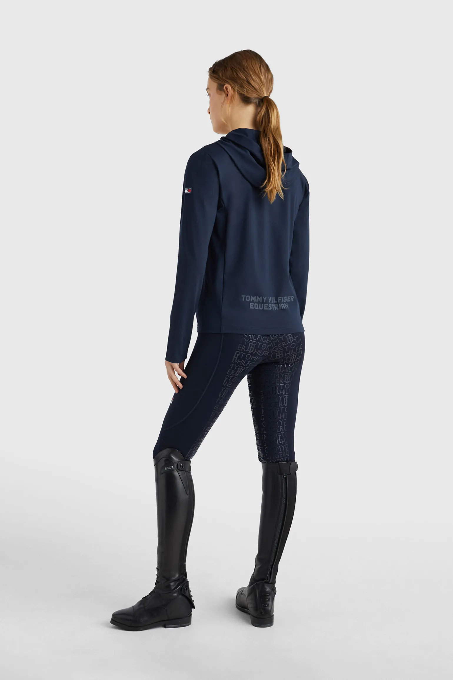 Tommy Hilfiger Equestrian Performacne Windbreaker for kvinner