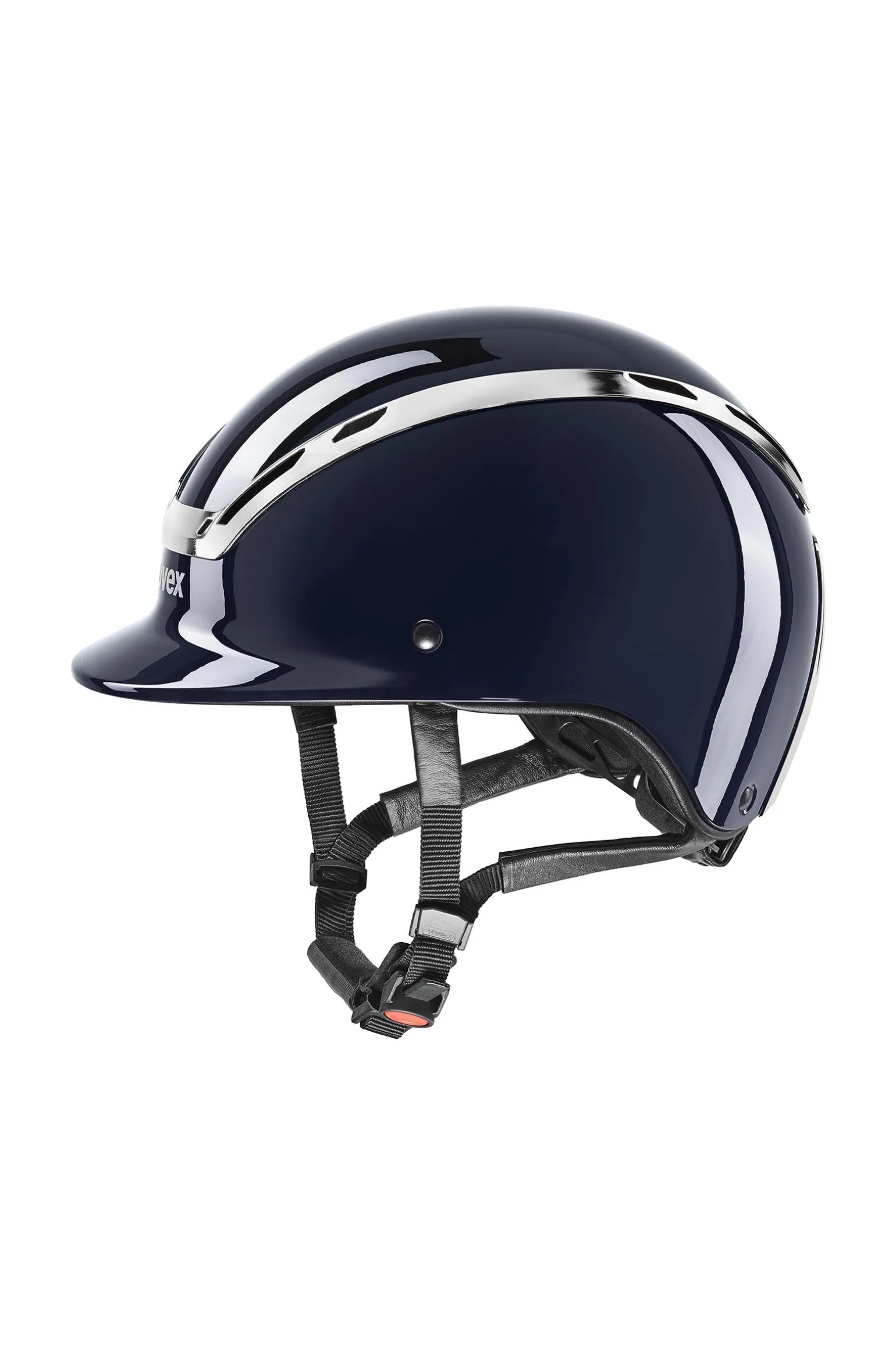 Uvex Exxeed Shiny Chrome Ridehjelm
